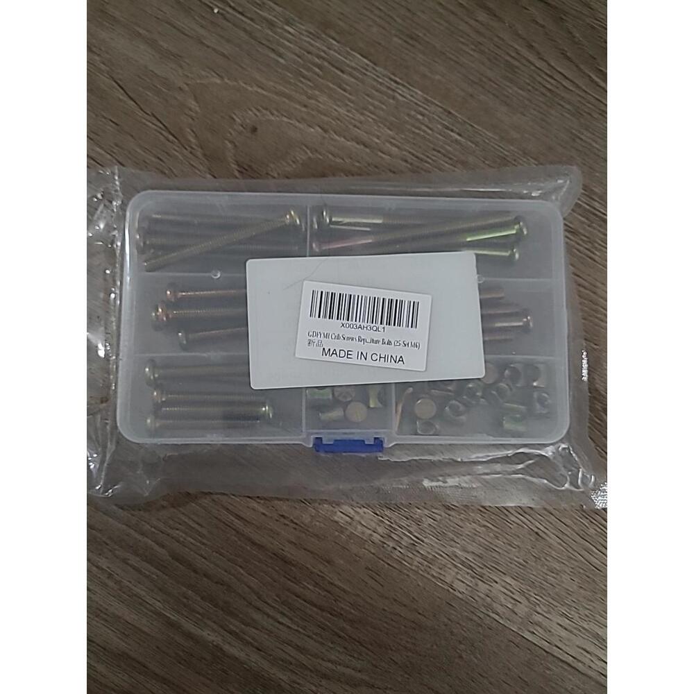 NIB Crib Screws Hardware Replacement Kit Baby Nursery